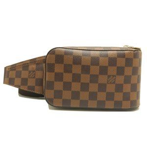 Louis Vuitton Damier Geronimos Ebene Body Bag Brown